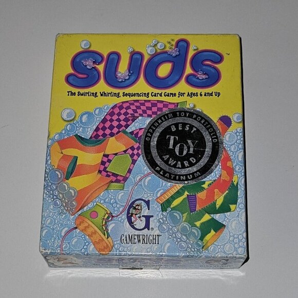 Suds Swirling Whirling Sequence Card Game Laundry Gamewright - Picture 1 of 7